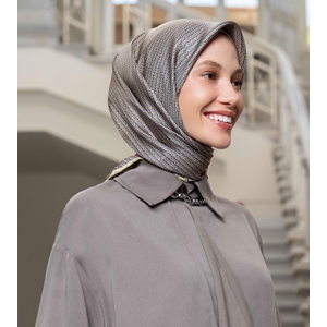 Armine Nostalji Saf İpek Sura Eşarp 9250D (S)
