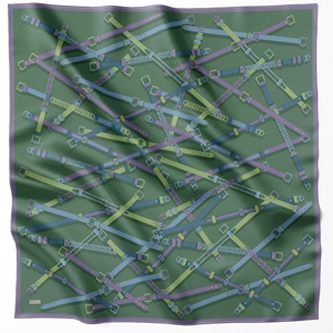 Belli Twill Saf İpek Eşarp - 2025-2026 Sonbahar-Kış 4200D (T)