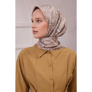 Belli Twill Saf İpek Eşarp - 2025-2026 Sonbahar-Kış 4202D (T)