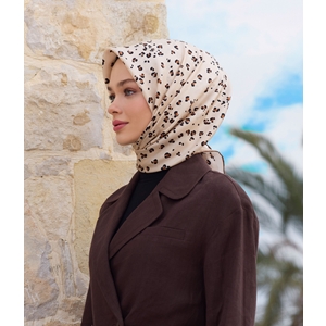 Belli Twill Nostalji Saf İpek Eşarp 4126D (T)