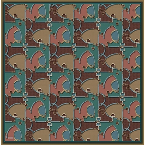 Belli Twill Saf İpek Eşarp - 2026-2027 Sonbahar-Kış 4400D (T)