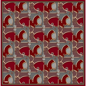 Belli Twill Saf İpek Eşarp - 2026-2027 Sonbahar-Kış 4400D (T)