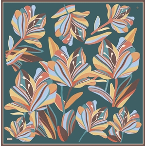 Belli Twill Saf İpek Eşarp - 2026-2027 Sonbahar-Kış 4410D (T) - Renk-33