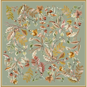 Belli Twill Saf İpek Eşarp - 2026-2027 Sonbahar-Kış 4412D (T) - Renk-01