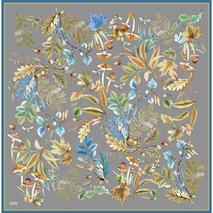 Belli Twill Saf İpek Eşarp - 2026-2027 Sonbahar-Kış 4412D (T) - Renk-01