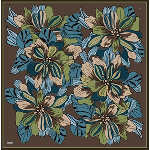 Belli Twill Saf İpek Eşarp - 2026-2027 Sonbahar-Kış 4413D (T) - Renk-02