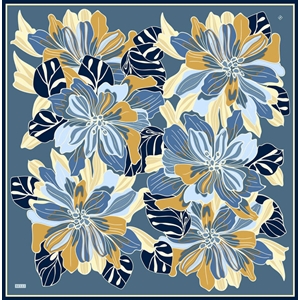 Belli Twill Saf İpek Eşarp - 2026-2027 Sonbahar-Kış 4413D (T) - Renk-02