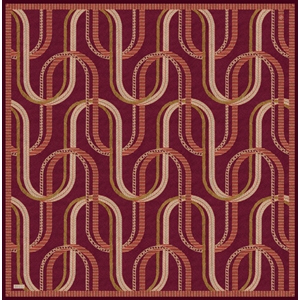 Belli Twill Saf İpek Eşarp - 2026-2027 Sonbahar-Kış 4424D (T)