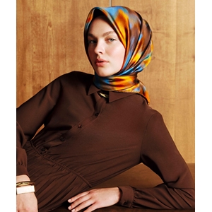 Armine Dj Sura Saf İpek Eşarp - 2026-2027 Sonbahar-Kış 9605D (S)