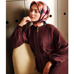 Armine Dj Sura Saf İpek Eşarp - 2026-2027 Sonbahar-Kış 9613D (S)