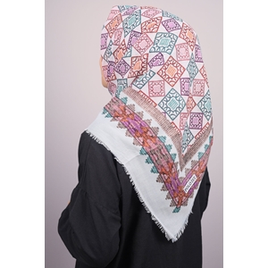 Poloist Desenli Sökme Tülbent - Desen-246 - Renk-04