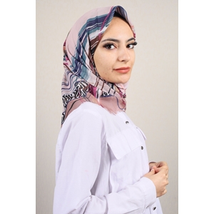Poloist Desenli Sökme Tülbent - Desen-259 - Renk-04