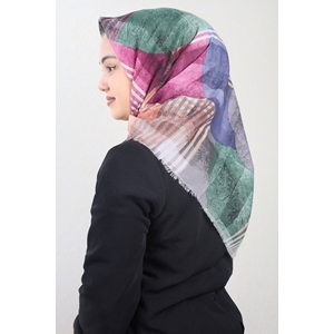 Poloist Desenli Sökme Tülbent - Desen-278 - Renk-02