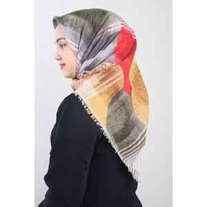 Poloist Desenli Sökme Tülbent - Desen-278 - Renk-02