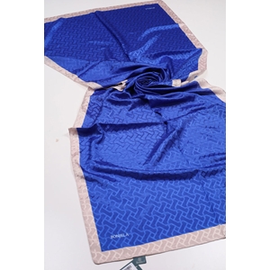 Bonjela Kendinden Desenli Monogram Şal - Desen-01