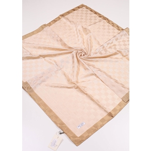 Hint İpek Kendinden Desenli Monogram Eşarp - Desen-06