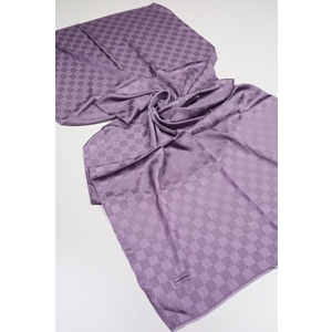 Piramit Monogram Floş Şal - Desen-03