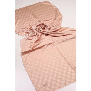 Piramit Monogram Floş Şal - Desen-03