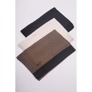 Aker Monogram Jakar Şal - Desen-01