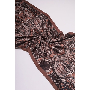 Scarfella Desenli Silk Licra Şal - Desen-03
