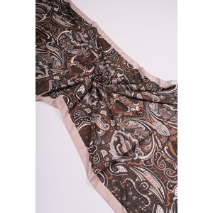 Scarfella Desenli Silk Licra Şal - Desen-03