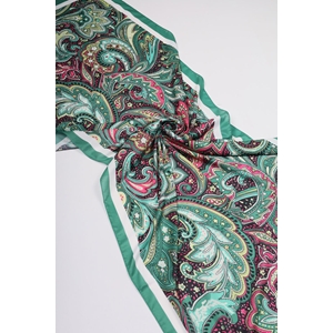Scarfella Desenli Silk Licra Şal - Desen-04