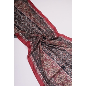 Scarfella Desenli Silk Licra Şal - Desen-05