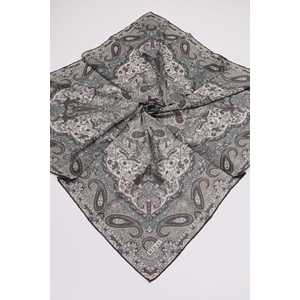 Miray Desenli Krep Eşarp - Desen-02 - Renk-09