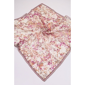 Luvensara Desenli Summer Eşarp - Desen-01 - Renk-08