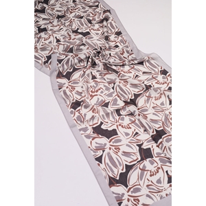 Piramit Desenli Naturel Şal - Desen-02 - Renk-01