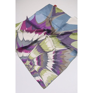 Luvensara Desenli Summer Eşarp - Desen-02 - Renk-02