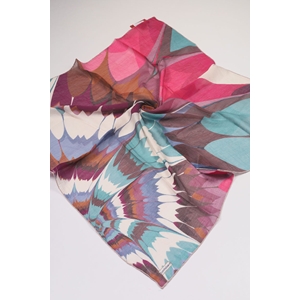 Luvensara Desenli Summer Eşarp - Desen-02 - Renk-02