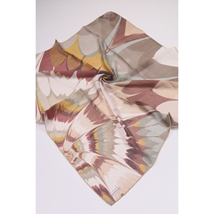 Luvensara Desenli Summer Eşarp - Desen-02 - Renk-02