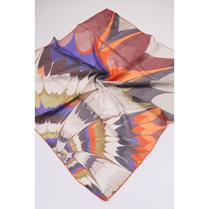 Luvensara Desenli Summer Eşarp - Desen-02 - Renk-02