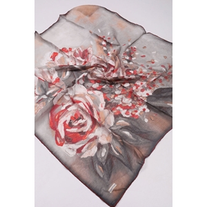 Luvensara Desenli Summer Eşarp - Desen-04 - Renk-04
