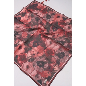 Luvensara Desenli Summer Eşarp - Desen-06 - Renk-07