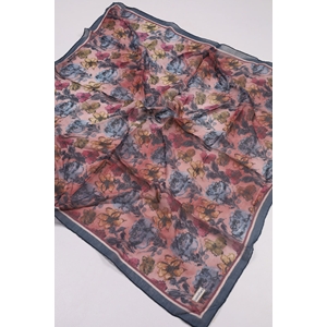 Luvensara Desenli Summer Eşarp - Desen-07 - Renk-01