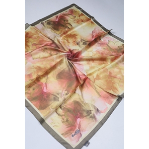 Scarfella Hybrid Desenli Kristal Eşarp - Desen-12 - Renk-01