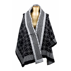 Baysem Triko Omuz Şalı - Desen-15 - Renk-35