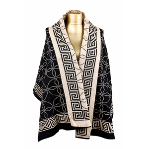 Baysem Triko Omuz Şalı - Desen-15 - Renk-35