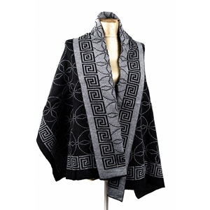 Baysem Triko Omuz Şalı - Desen-15 - Renk-35