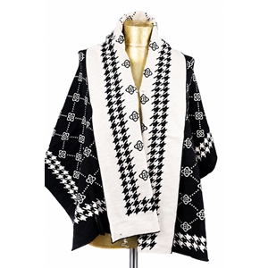 Baysem Triko Omuz Şalı - Desen-15 - Renk-35