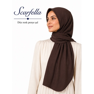 Scarfella Düz Renk %100 Viscon Penye Şal - Desen-02