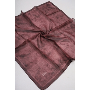 Piramit Desenli Simli Bantlı Abiye Eşarp - Desen-01 - Renk-01