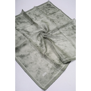 Piramit Desenli Simli Bantlı Abiye Eşarp - Desen-01 - Renk-01