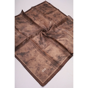 Piramit Desenli Simli Bantlı Abiye Eşarp - Desen-01 - Renk-01