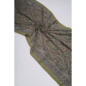 Mismara Desenli Bambu Kraş Şal - Desen-05 - Renk-02