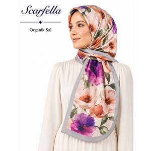 Scarfella Organik Şal - Desen-13