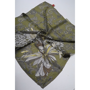 Luvensara Desenli Summer Eşarp - Desen-10 - Renk-01