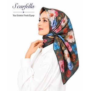 Scarfella Yaz Esintisi Fresh Eşarp - Desen-122